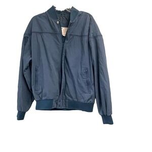 Vintage Arnold Palmer Full Zip Jacket Large Retro Golf Bomber Hipster
